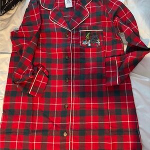 Star Wars flannel nightshirt NWT